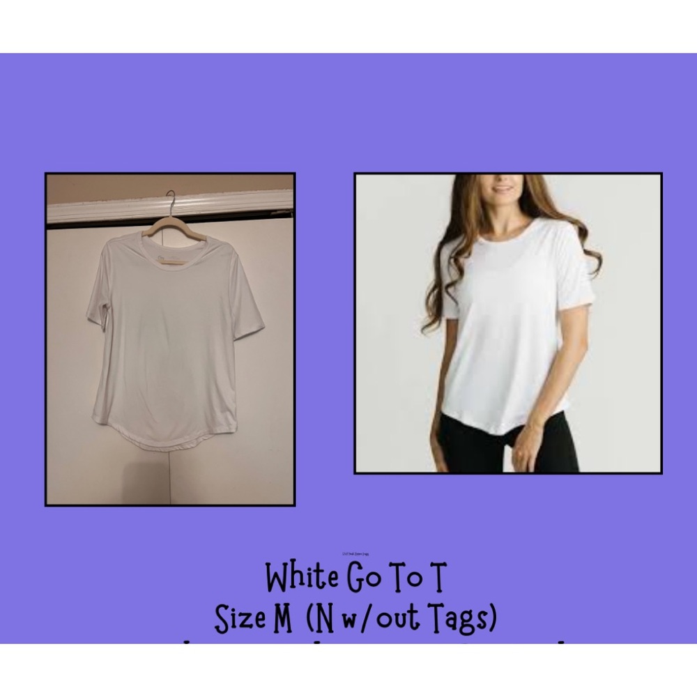 ZYIA White Go to T (M) N w/o tags